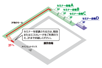 会場図